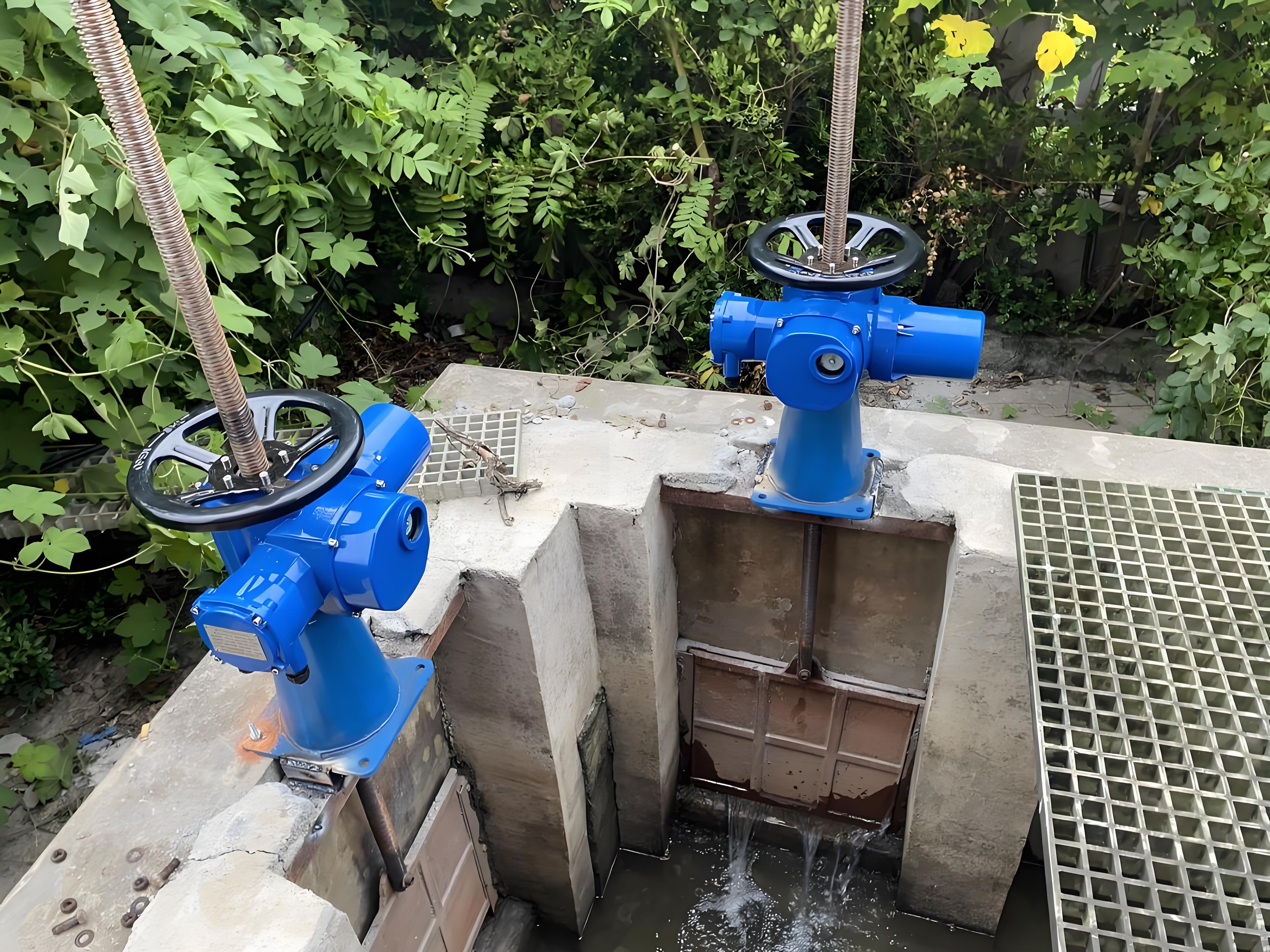 污泥電動插板閥